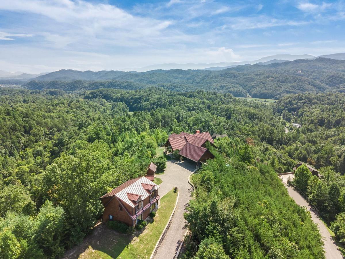 Journey'S End, 5 Bedrooms, Sleeps 12, Private Outdoor Pool, Theater, Sauna Sevierville Exterior foto