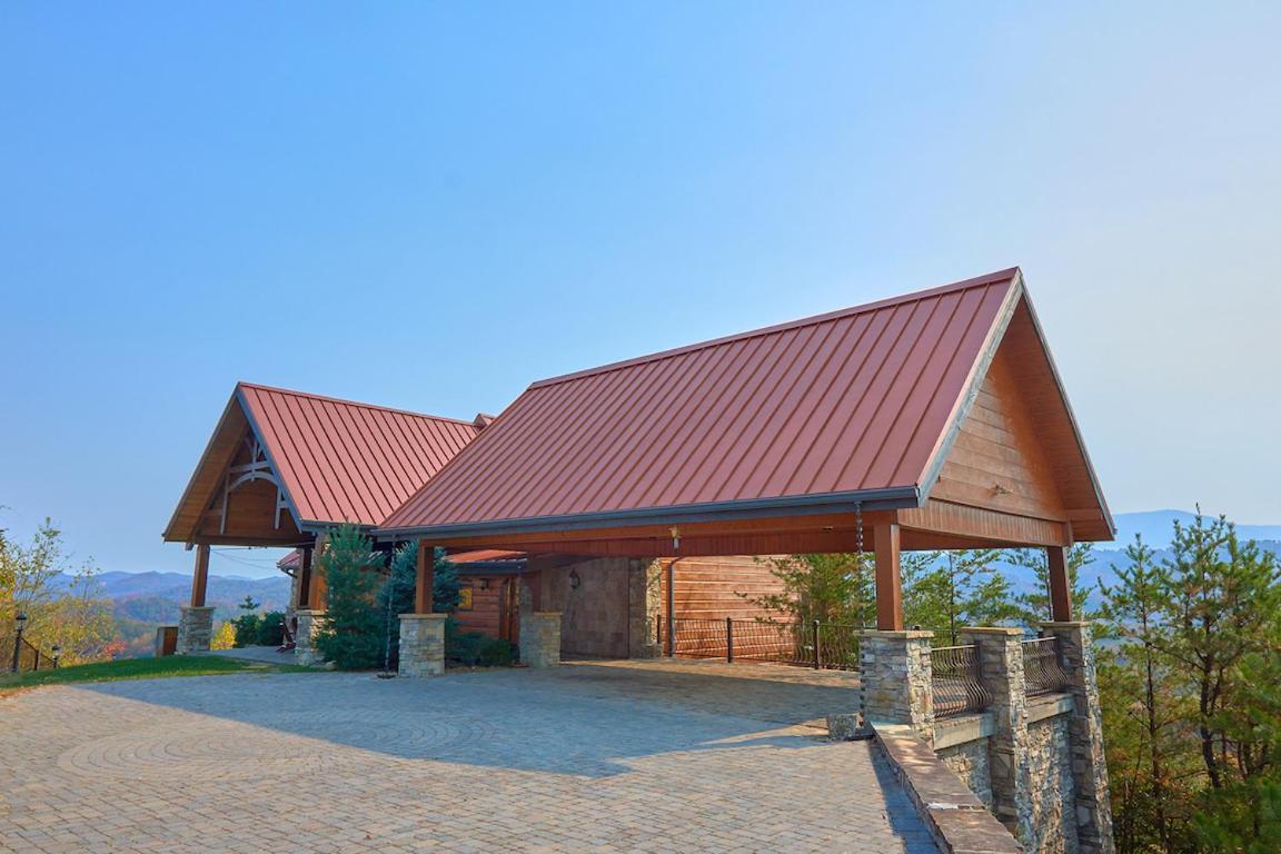 Journey'S End, 5 Bedrooms, Sleeps 12, Private Outdoor Pool, Theater, Sauna Sevierville Exterior foto