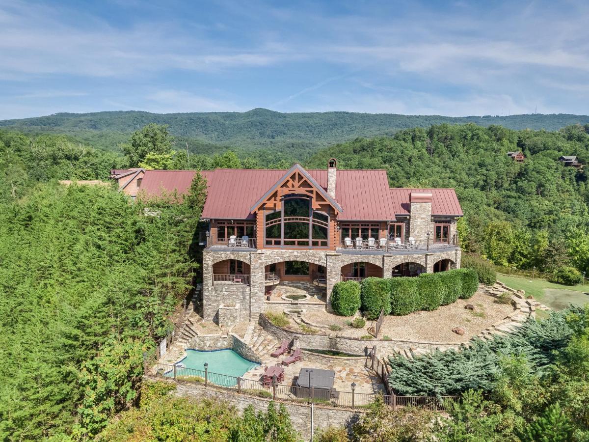 Journey'S End, 5 Bedrooms, Sleeps 12, Private Outdoor Pool, Theater, Sauna Sevierville Exterior foto