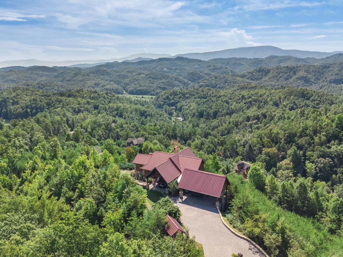 Journey'S End, 5 Bedrooms, Sleeps 12, Private Outdoor Pool, Theater, Sauna Sevierville Exterior foto
