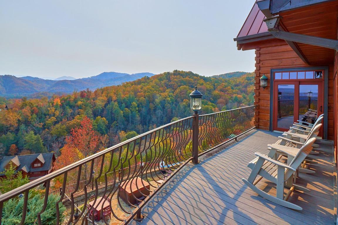 Journey'S End, 5 Bedrooms, Sleeps 12, Private Outdoor Pool, Theater, Sauna Sevierville Exterior foto